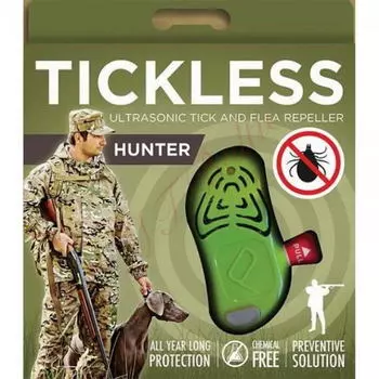 TICKLESS Hunter Ультразвук.отпугиватель клещей зеленый д/охотников