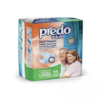 PREDO Подгузники для взрослых (XL) 11