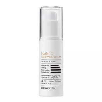DERMA FACTORY Сыворотка восстанавливающая NMN 1% Renewing Serum