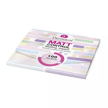 DERMACOL Салфетки для лица матовый контроль