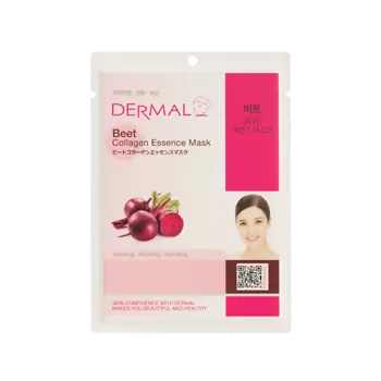 DERMAL Тканевая маска с экстрактом свеклы и коллагеном 23.0