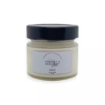 DEMETRA CANDLES Свеча ароматическая с ароматом табака и бергамота Tabacco Bergamot 100.0