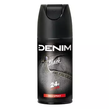 DENIM Дезодорант-аэрозоль Black 150