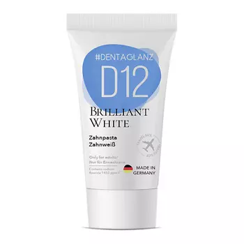 #DENTAGLANZ Зубная паста D12 Brilliant White