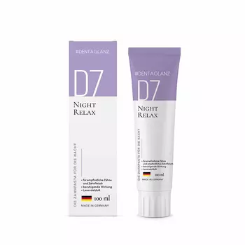 #DENTAGLANZ Зубная паста D7 Night Relax