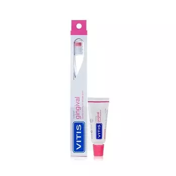 DENTAID Зубная Щётка VITIS GINGIVAL + Зубная Паста VITIS 1