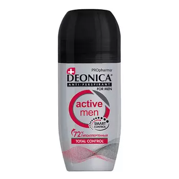 Deonica DEONICA Антиперспирант "ACTIVE MEN" PRO Pharma FOR MEN (ролик) 50.0