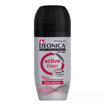 DEONICA Антиперспирант "ACTIVE MEN" PRO Pharma FOR MEN (ролик) 50
