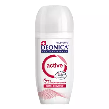 DEONICA Антиперспирант ACTIVE PRO Pharma (ролик) 50