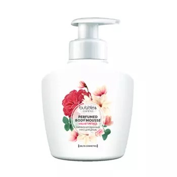 DELTA COSMETICS Парфюмированный мусс для душа "Velvet petals" без красителей и парабенов 400.0