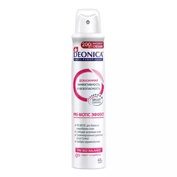 DEONICA Антиперспирант Pre-Biotic Эффект