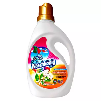 DER WASCHKONIG C.G. Color Clovin Гель для стирки против пятен, супер концентрат, жидкий порошок 3000.0