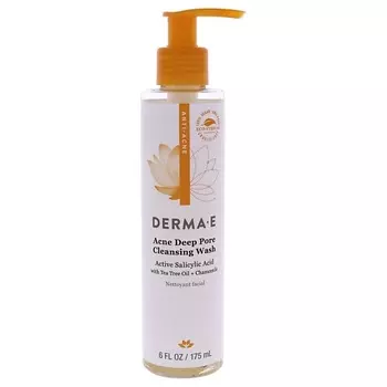 DERMA-E Пенка для лица с салициловой кислотой Acne Deep Pore Cleansing Wash