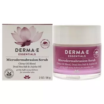 DERMA-E Скраб для лица с морской солью и эфирными маслами Microdermabrasion Scrub