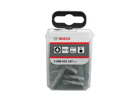 набор бит BOSCH Extra Hard PZ2 25 предметов