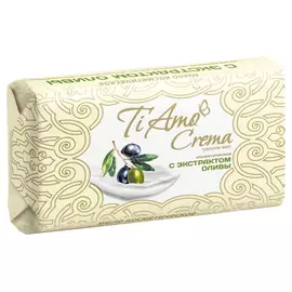 мыло TI AMO CREMA с экстрактом оливы, 140 г