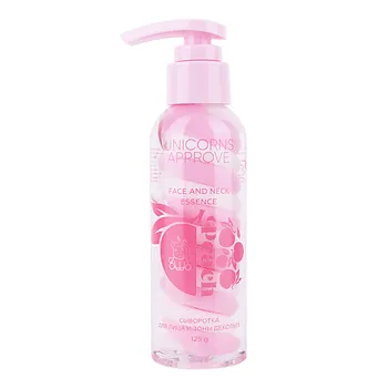 UNICORNS APPROVE Сыворотка для лица и зоны декольте с ароматом персика Peach Face And Neck Essence