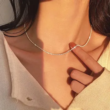 Ожерелье серебряного цвета Hi для женщин золотой