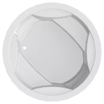 Ванна из литьевого мрамора Astra form Аврора 186,3х186,3 на каркасе