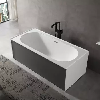 Ванна из литьевого мрамора NT Bagno Fiorentina 180х85 на ножках