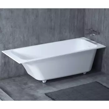 Ванна из литьевого мрамора Salini Orlando Kit 180х80 102122M на ножках