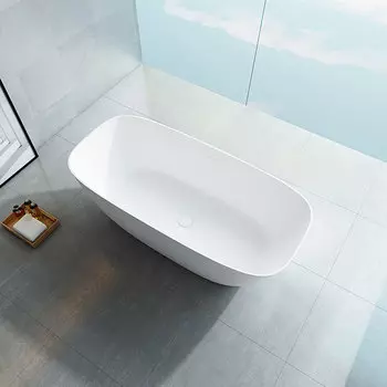 Ванна из литьевого мрамора Vincea 170х72 VBT-6S02MW