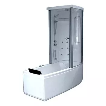 Акриловая ванна Gemy G8040 B R 170х85 правая