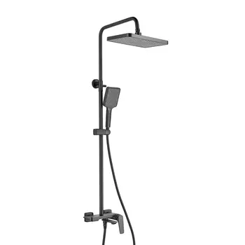 Душевая стойка Shevanik S4226H черная