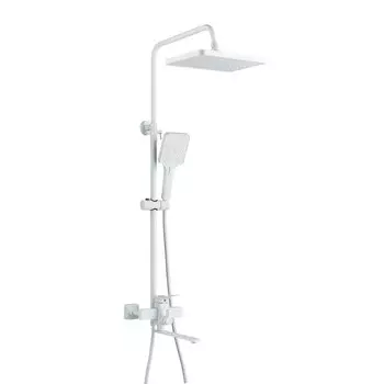 Душевая стойка Shevanik S6136C белая