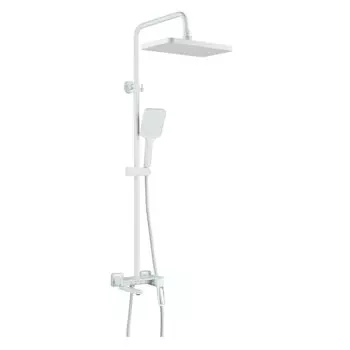 Душевая стойка Shevanik S6826C белая матовая
