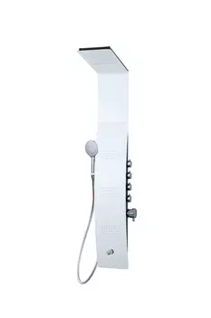 Душевая стойка Taliente ТА-G-A04Wcr+s белая