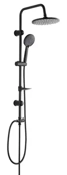 Душевая стойка Voda VST612Black черная матовая