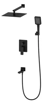 Душевая стойка Panta Demannor PT939003MB черный матовый