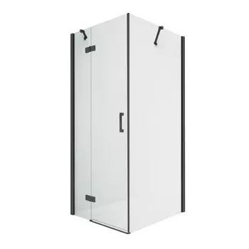 Душевое ограждение NEW TRENDY New Renoma Black D-0201A/D-0110B
