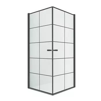 Душевое ограждение NEW TRENDY New Soleo Black D-0285A/D-0285A