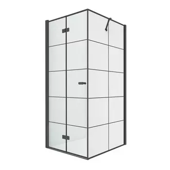 Душевое ограждение NEW TRENDY New Soleo Black D-0289A/D-0120B