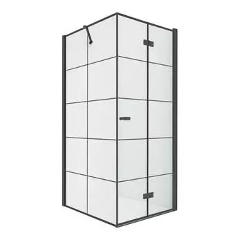 Душевое ограждение NEW TRENDY New Soleo Black D-0290A/D-0121B