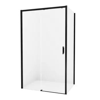 Душевое ограждение NEW TRENDY Prime Black D-0318A/D-0128B