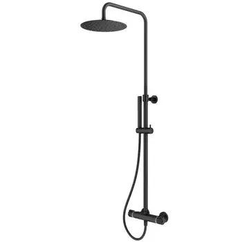 Душевая стойка Plumberia Selection Ixo XO6302NO черная матовая