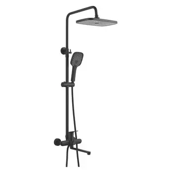 Душевая стойка Raffine F3685H черная матовая