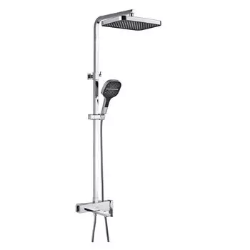 Душевая стойка Rose R1056 хром