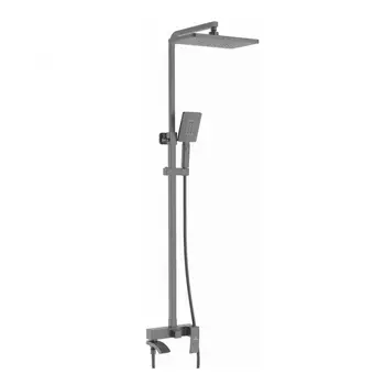 Душевая стойка Rose R1556T пепельная