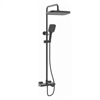 Душевая стойка Rose R1896H-6 черная
