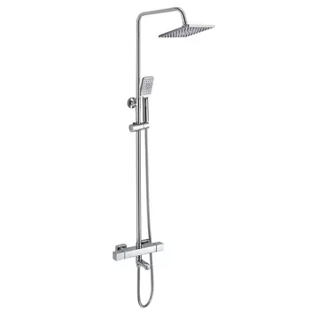 Душевая стойка с термостатом Savol S-GR90C1-A, хром