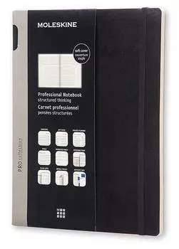 Блокнот Moleskine Professional Soft XLarge (propfntb4sbk)