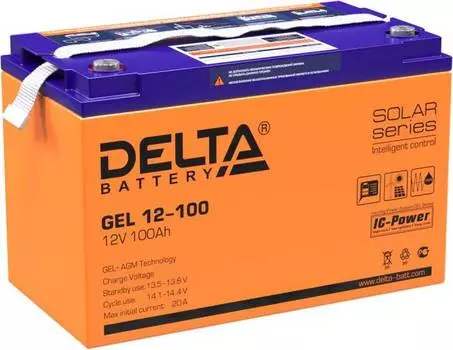 Батарея для ИБП Delta GEL 12-100, 12В, 100Ач