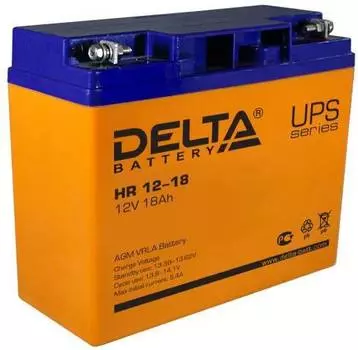 Батарея для ИБП Delta HR 12-18, 12В, 18Ач