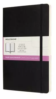 Блокнот Moleskine Classic Soft Double Large (nb313sbk)
