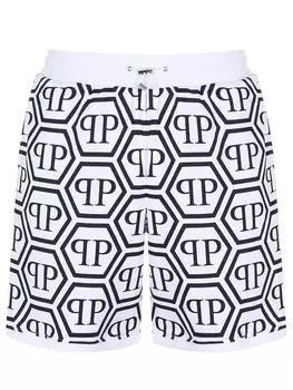 Шорты хлопковые PHILIPP PLEIN