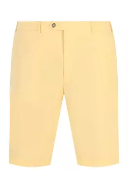 Шорты изо льна и хлопка CORNELIANI